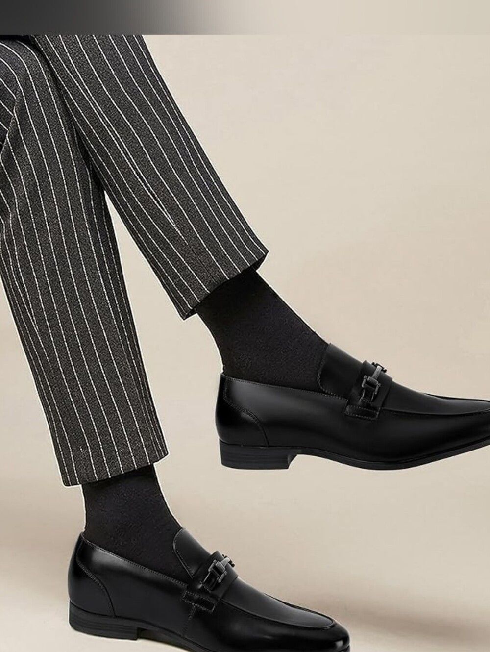 (T-4795) Eliteland Men's Dress Penny Loafers, Mens Business Formal Loafer Sz 8